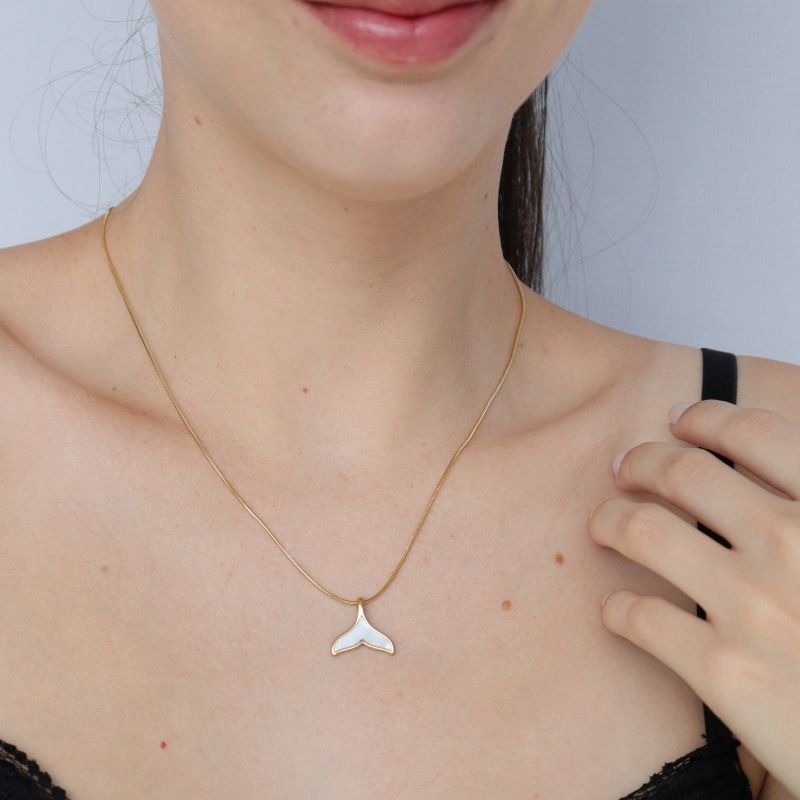 Colar Rabo Sereia em Aço Inox