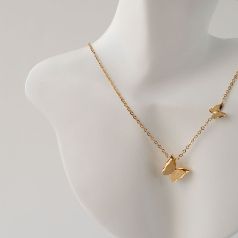 Conjunto Borboleta em Aço Inox (Linha Premium)