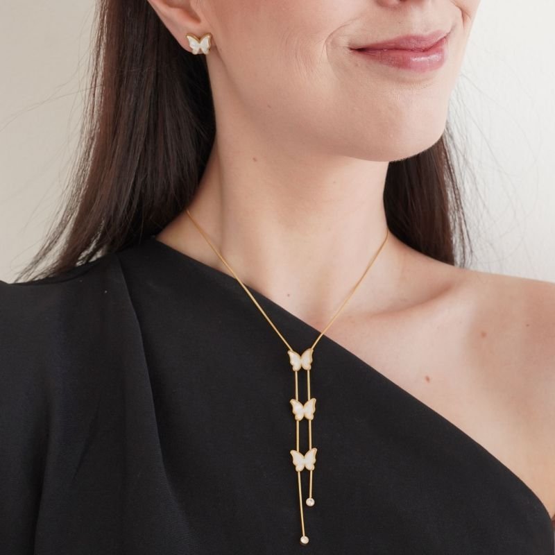 Conjunto Borboleta em Aço Inox (Linha Premium)