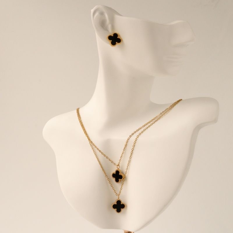 Conjunto de Trevo em Aço Inox (Linha Premium)