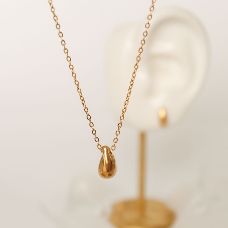 Conjunto Gotinha Delicado em Aço Inox (Linha Premium)