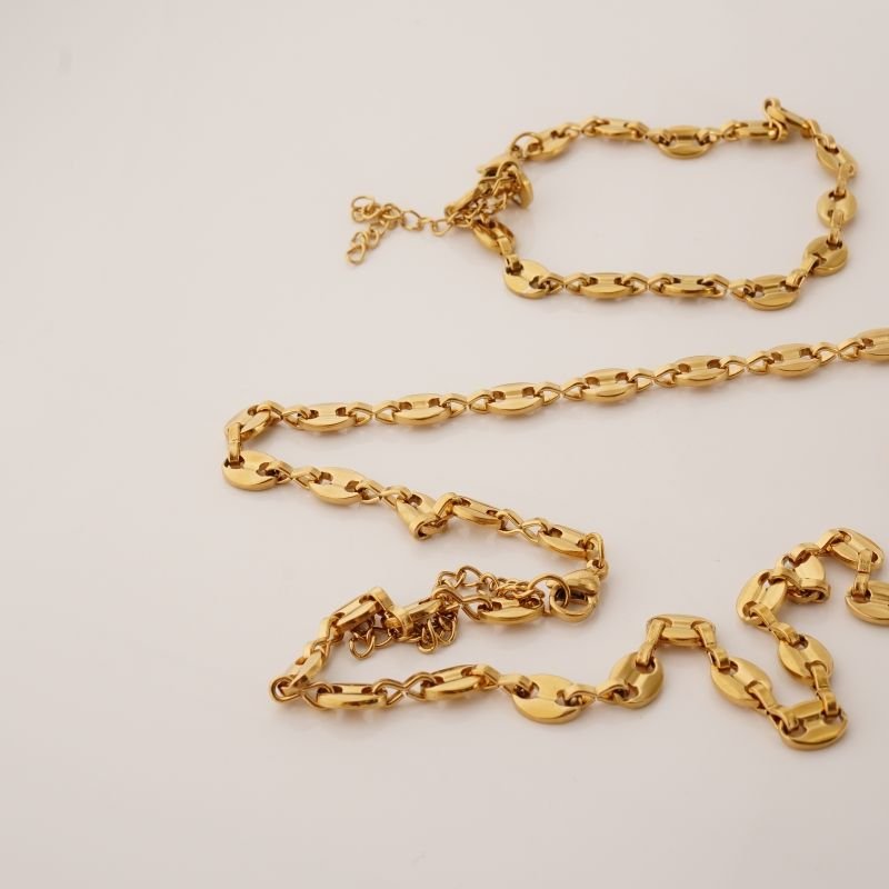 Conjunto Inspiração Cartier em Aço Inox (Linha Premium)