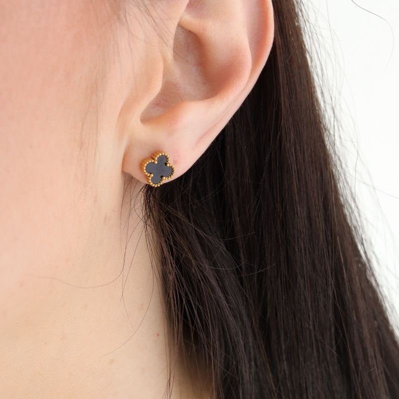 Conjunto Inspiração Van Cleef em Aço Inox (Linha Premium)