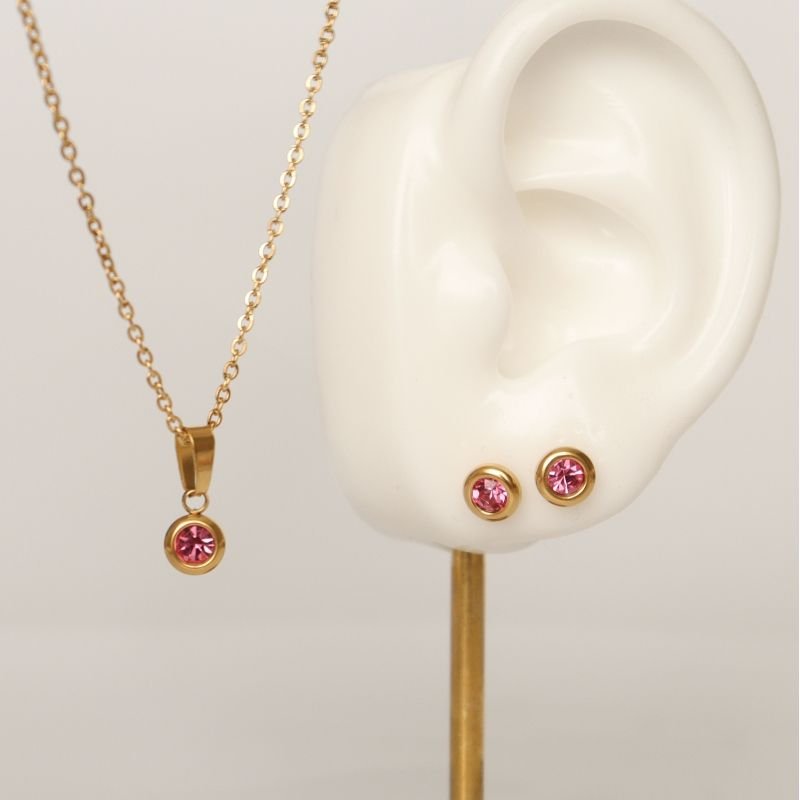 Conjunto Ponto de Luz Delicado em Aço Inox (Linha Premium)