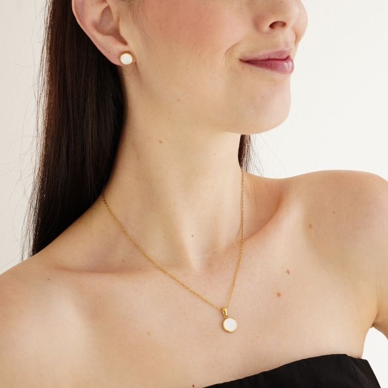 Conjunto White Stone em Aço Inox (Linha Premium)