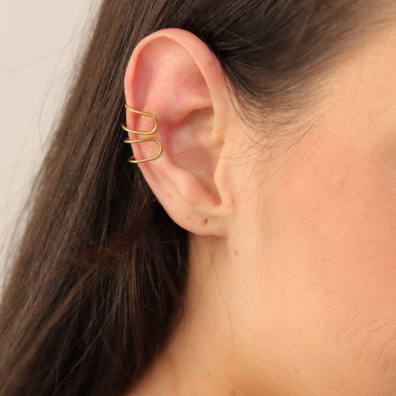 Kit Piercing Delicado Minimalista em Aço Inox (Regulável)