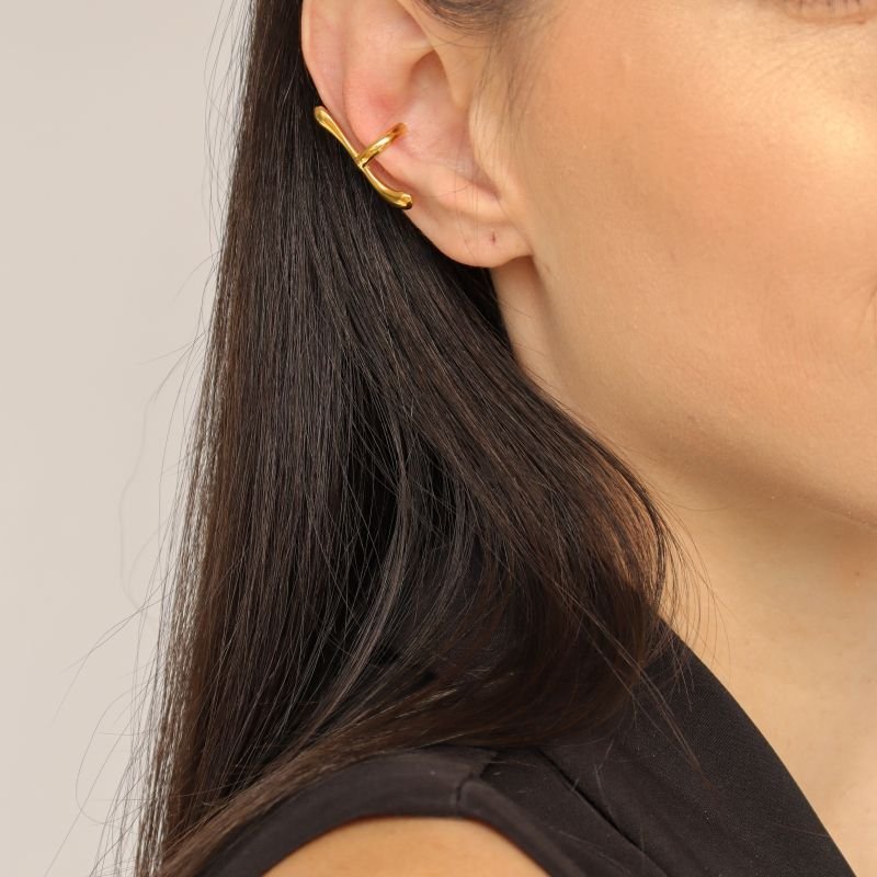 Piercing Fake Orgânico Regulável em Aço Inox