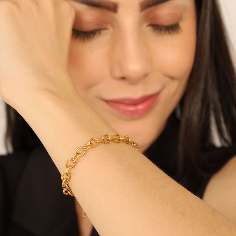 Pulseira Corrente Delicada em Aço Inox