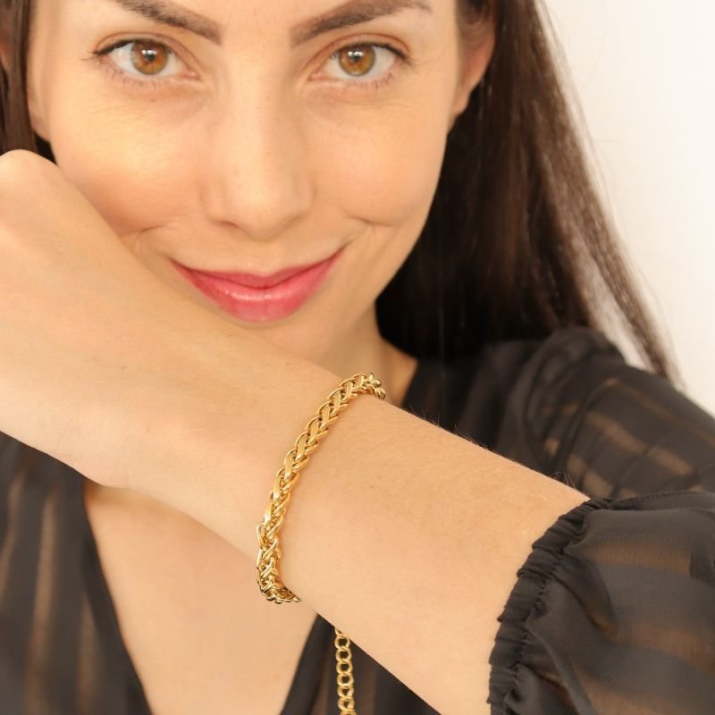 Pulseira Corrente em Aço Inox (Linha Premium)