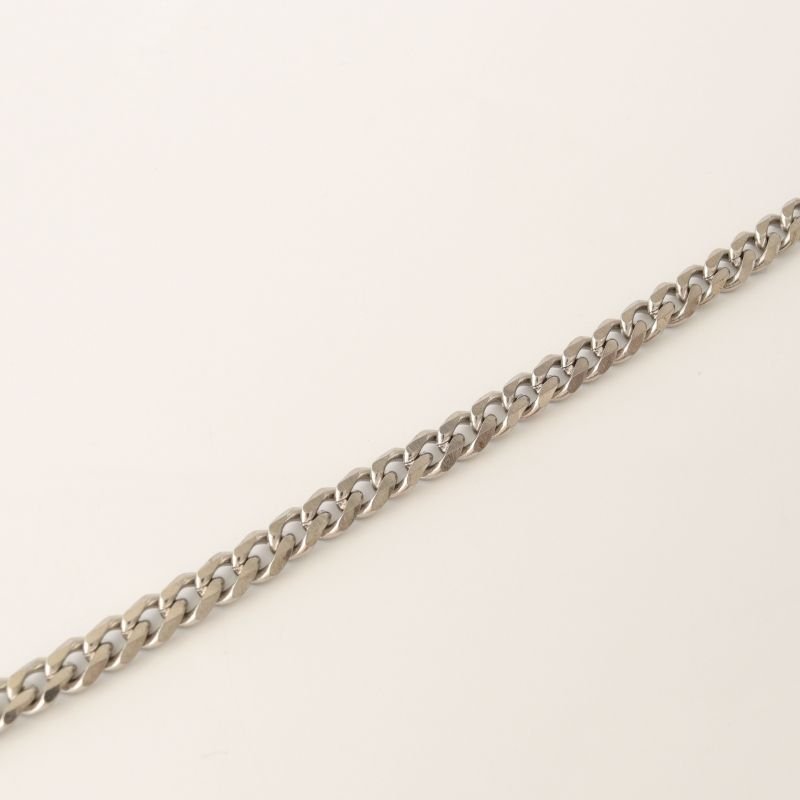 Pulseira Corrente em Aço Inox (Mais Larga)