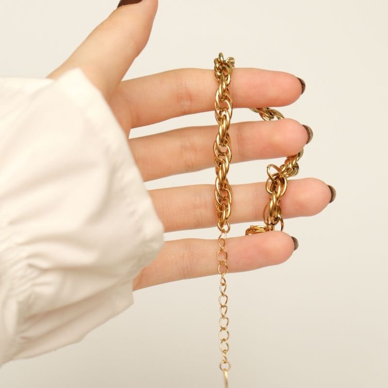 Pulseira Corrente em Aço Inox