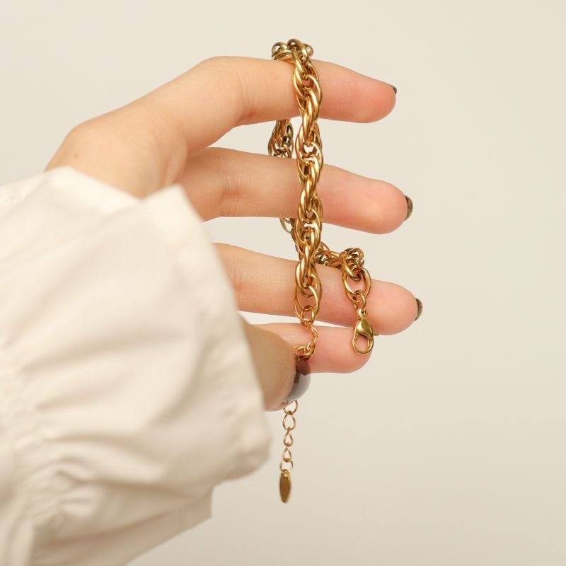 Pulseira Corrente em Aço Inox