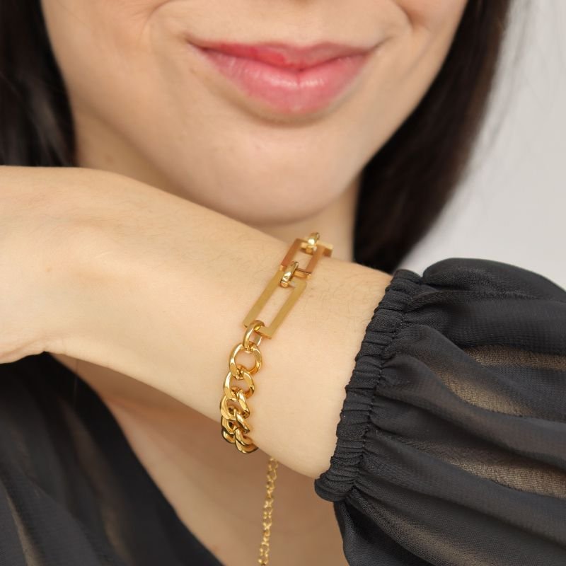 Pulseira Corrente Minimalista em Aço Inox (Linha Premium)