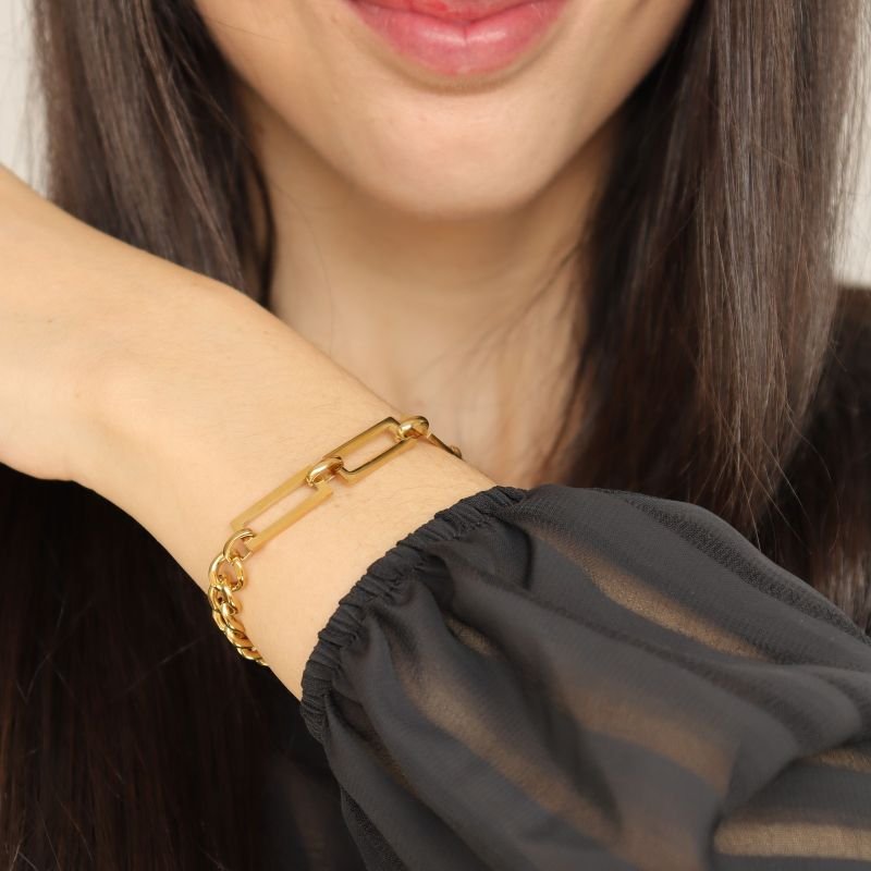 Pulseira Corrente Minimalista em Aço Inox (Linha Premium)