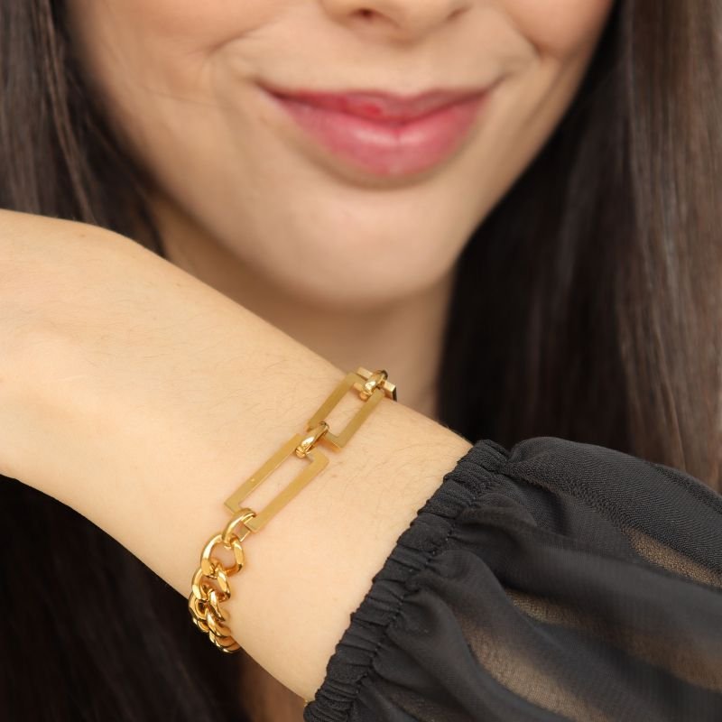 Pulseira Corrente Minimalista em Aço Inox (Linha Premium)