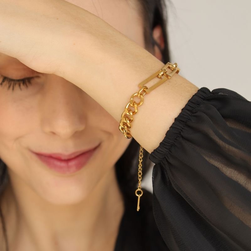 Pulseira Corrente Minimalista em Aço Inox (Linha Premium)