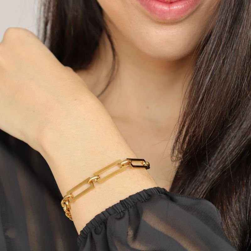 Pulseira Corrente Minimalista em Aço Inox (Linha Premium)