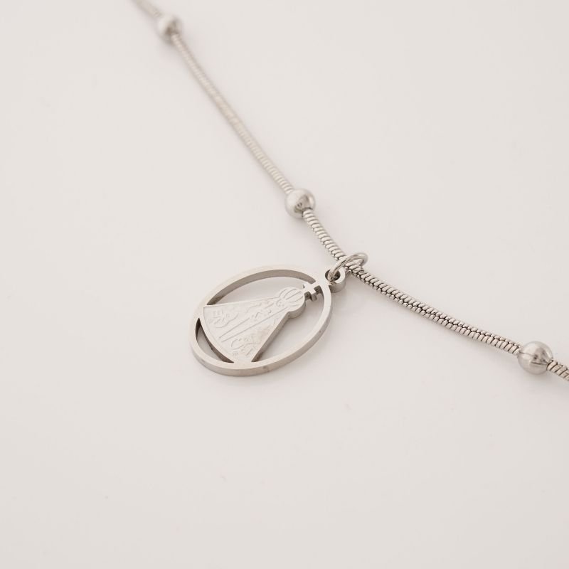 Pulseira Nossa Senhora em Aço Inox
