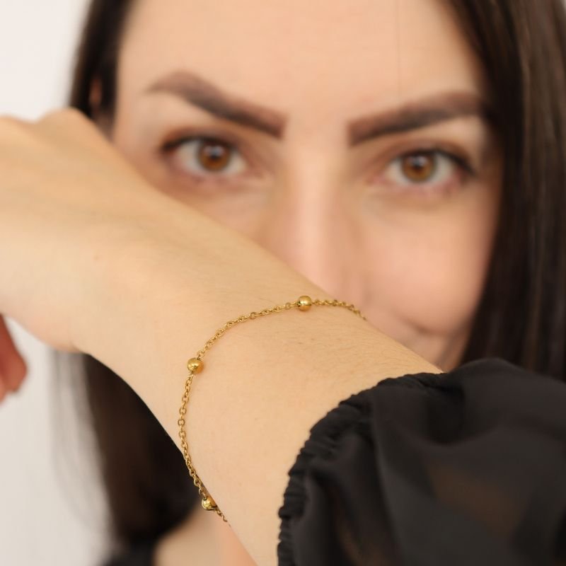 Pulseira Delicada em Aço Inox