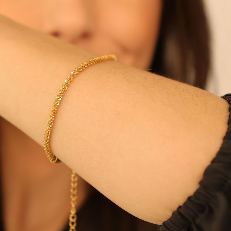 Pulseira Delicada em Aço Inox