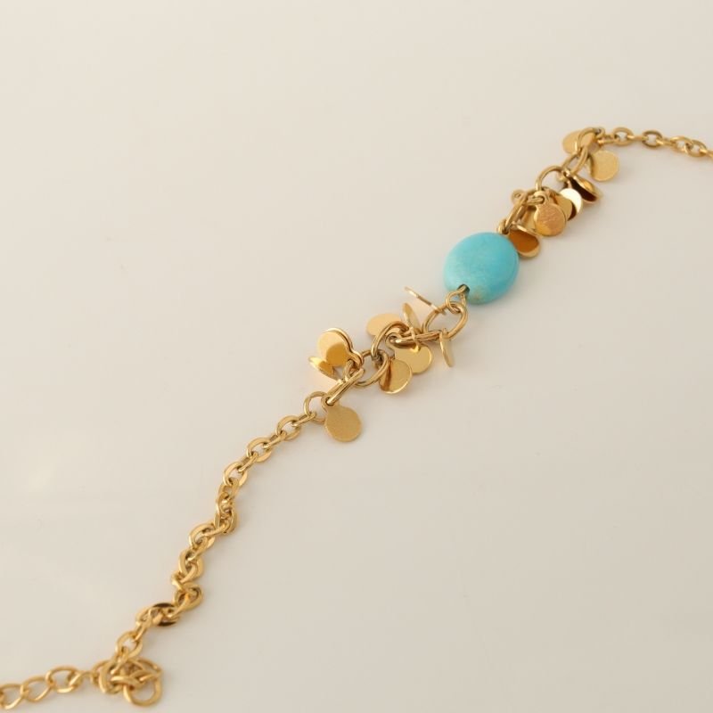 Pulseira Delicada Pedrinha em Aço Inox (Linha Premium)