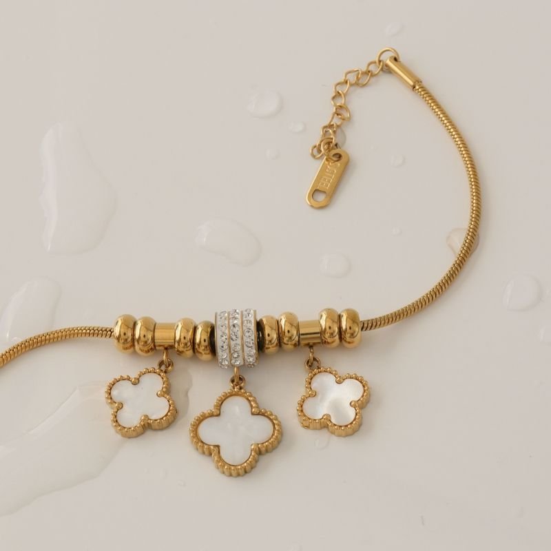 Pulseira Estilo Pandora em Aço Inox (Linha Premium)