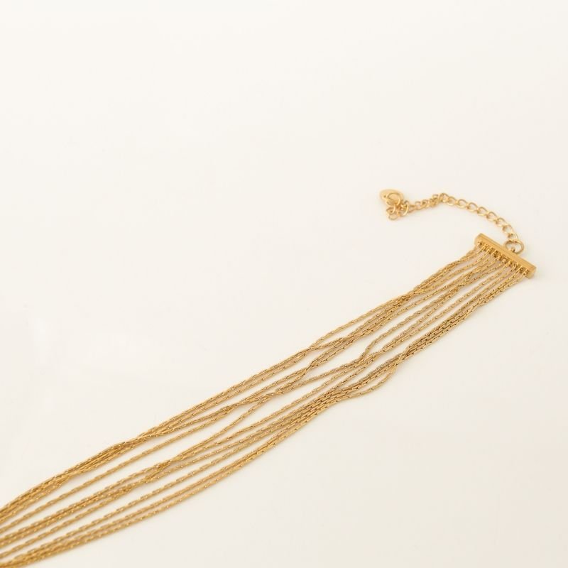 Pulseira Fios Glam em Aço Inox