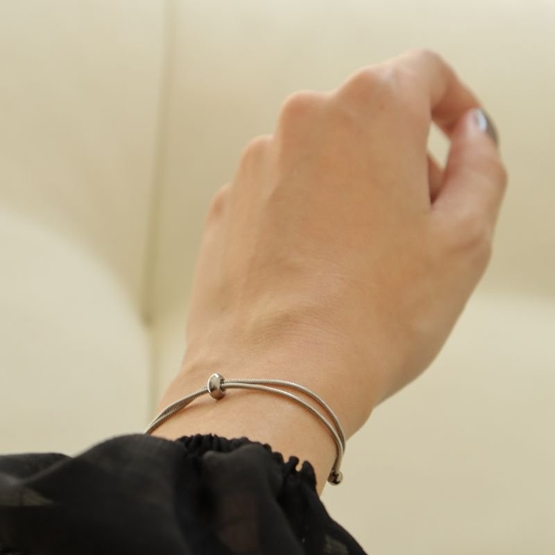 Pulseira Gravatinha Aço Inox