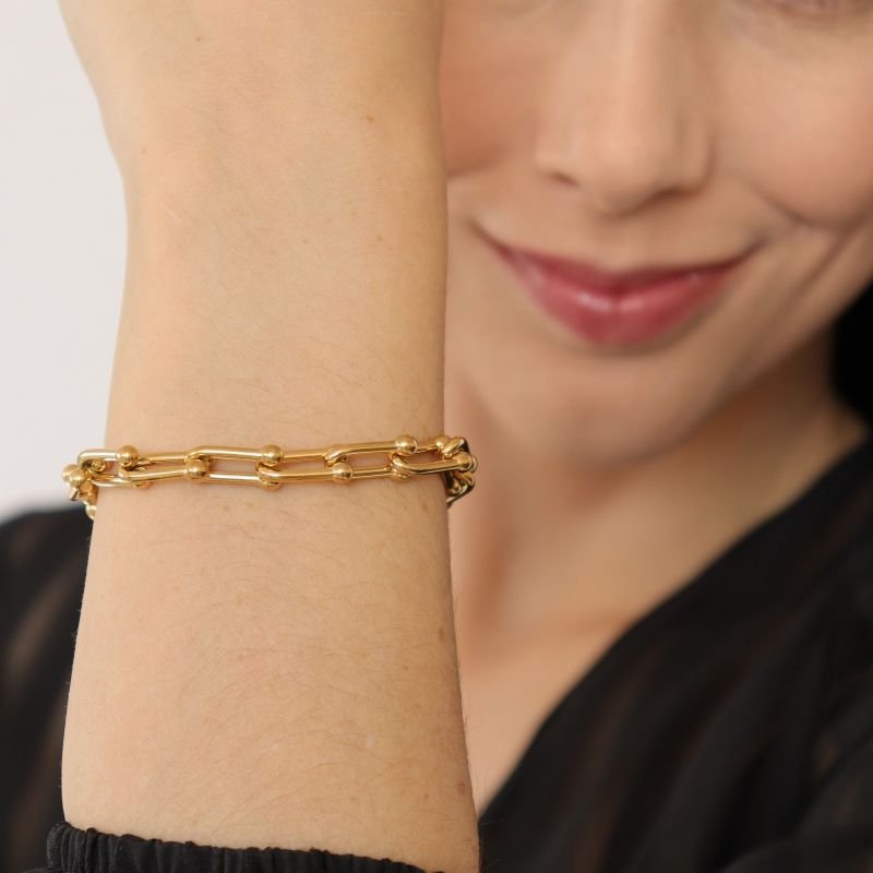 Pulseira Inspiração Dior em Aço Inox (Linha Premium)