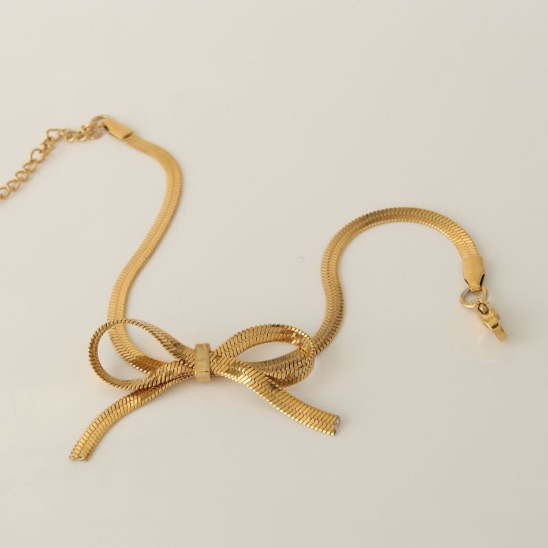 Pulseira Laço em Aço inox