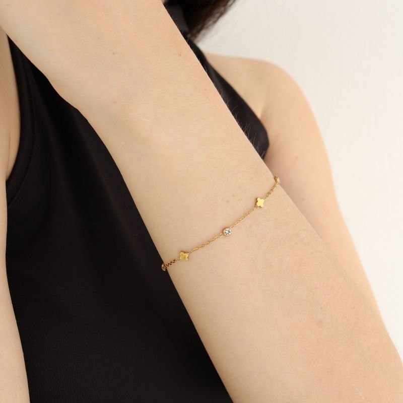 Pulseira Light Charms em Aço Inox