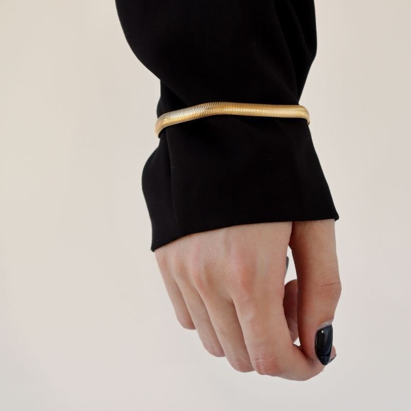 Pulseira Malha Chic em Aço Inox (Linha Premium)