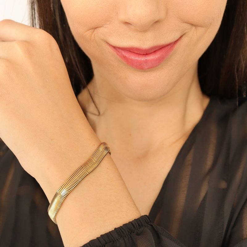 Pulseira Malha em Aço Inox (Linha Premium)