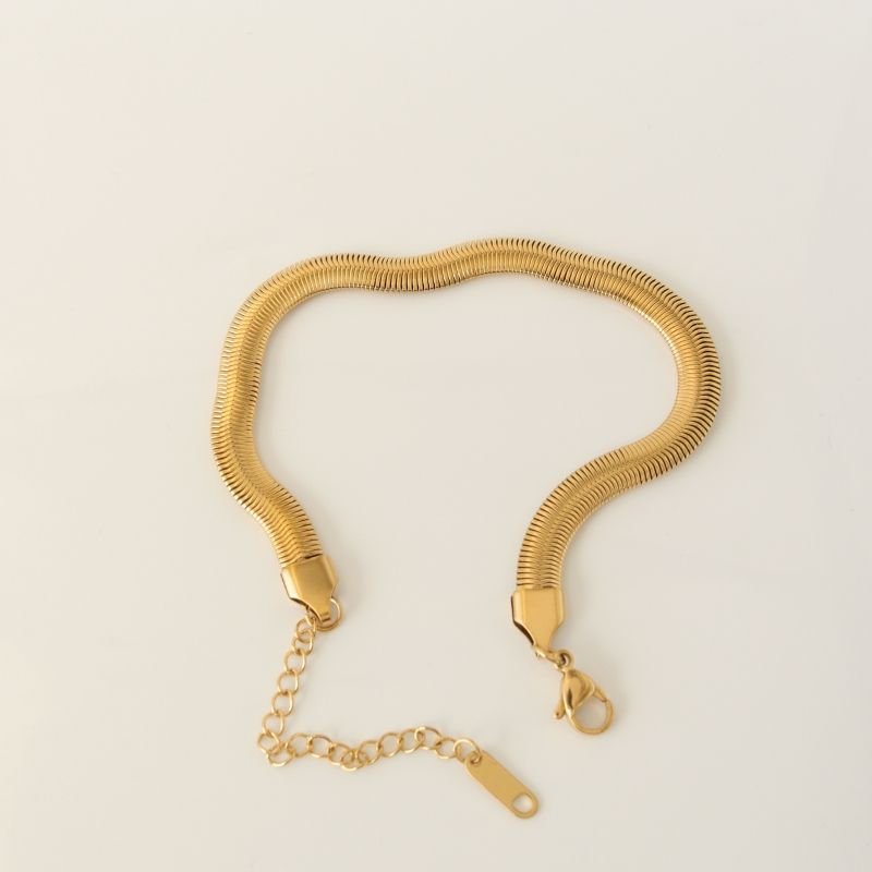 Pulseira Malha Chic em Aço Inox (Linha Premium)