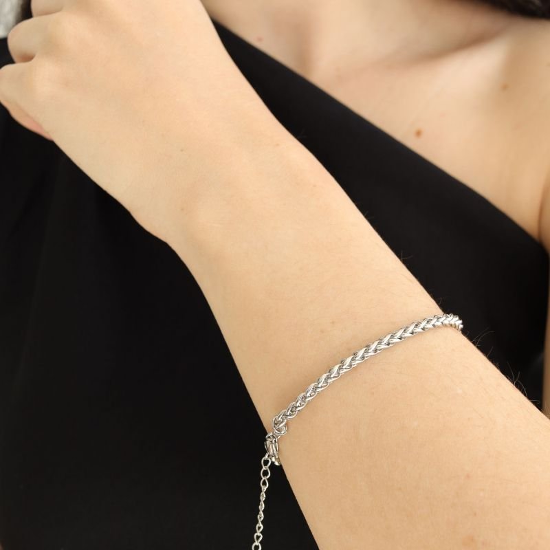 Pulseira Minimalista em Aço Inox