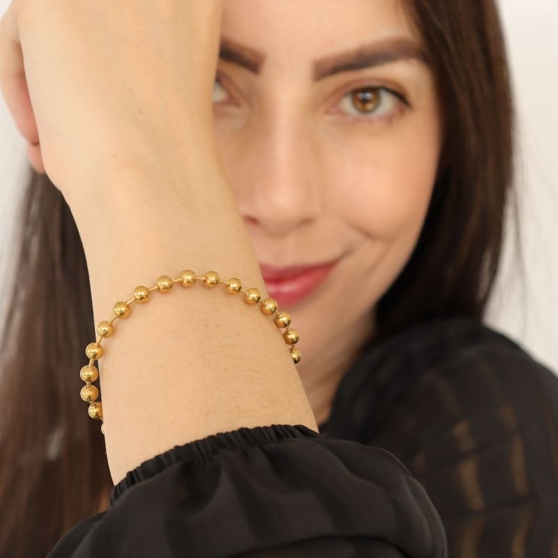 Pulseira Moderna em Aço Inox