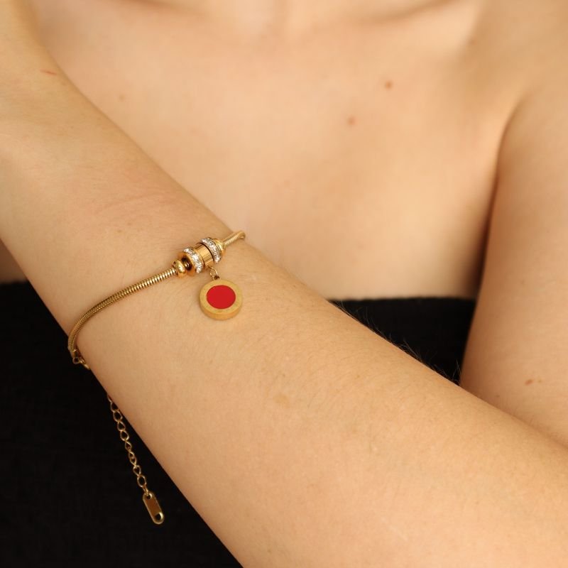 Pulseira Pandora em Aço Inox (Linha Premium)