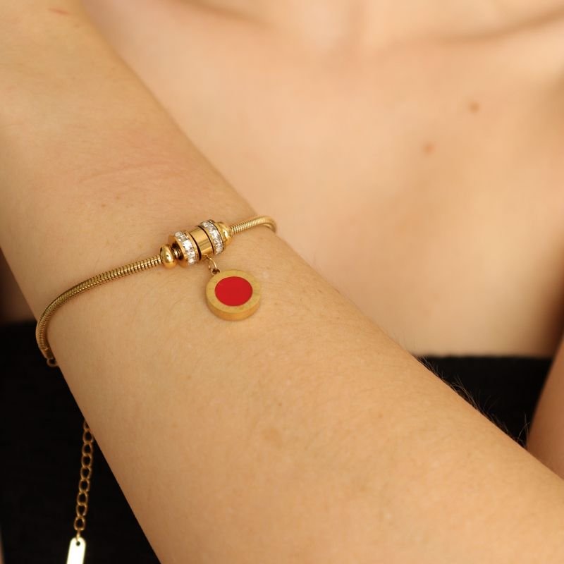 Pulseira Pandora em Aço Inox (Linha Premium)
