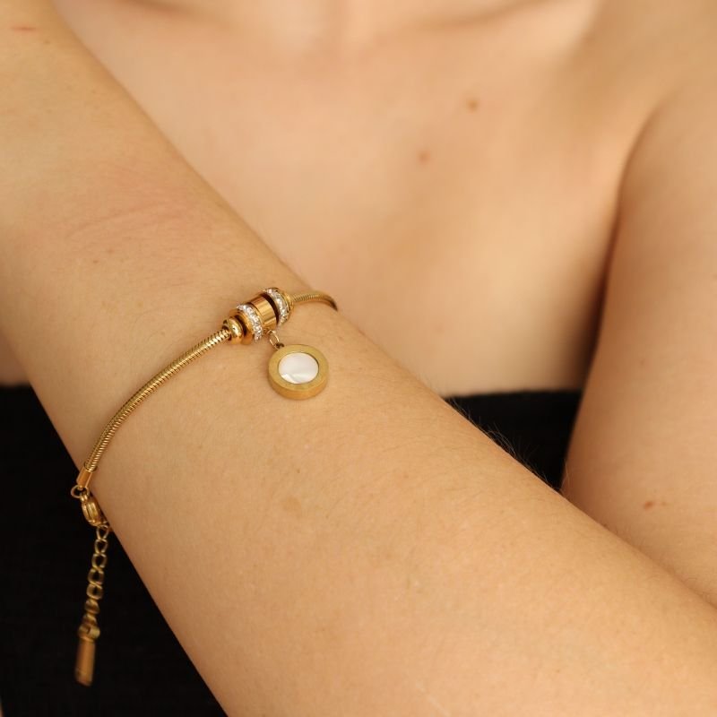 Pulseira Pandora em Aço Inox (Linha Premium)