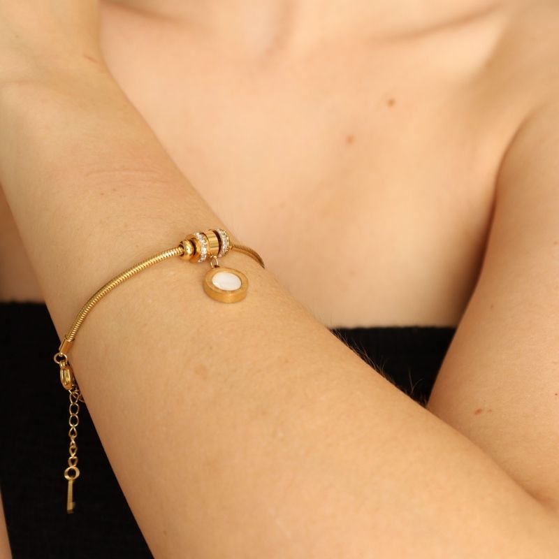 Pulseira Pandora em Aço Inox (Linha Premium)