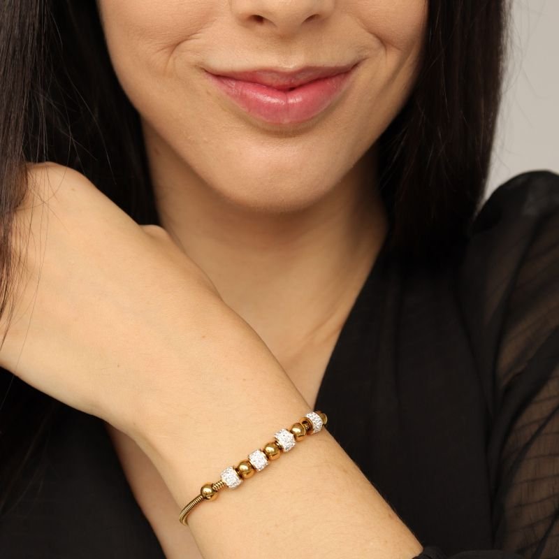 Pulseira Pandora em Aço Inox (Linha Premium) Gravatinha