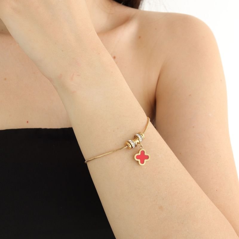 Pulseira Pandora Inspiração Van Cleef (Linha Premium)