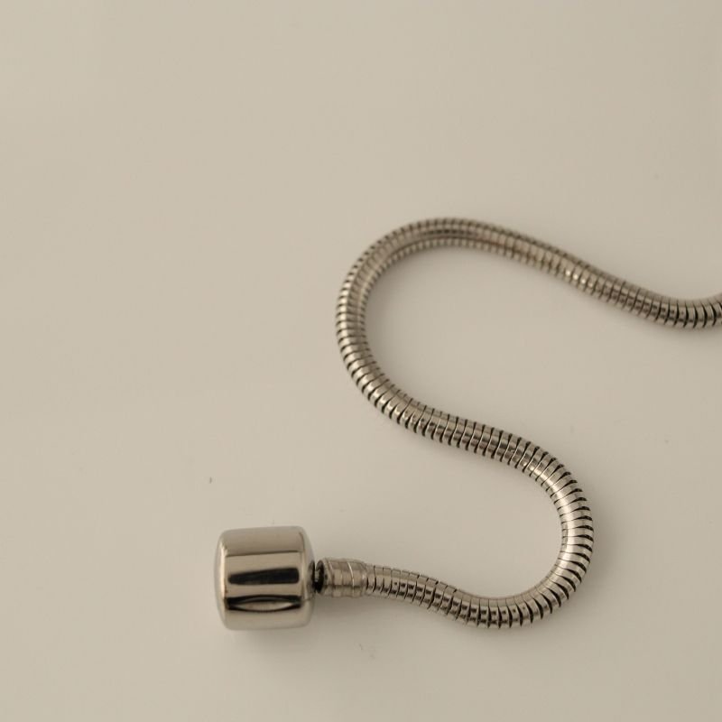 Pulseira Pandora para Berloques em Aço Inox 21cm de comprimento