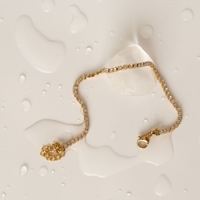 Pulseira Riviera 2mm em Aço Inox