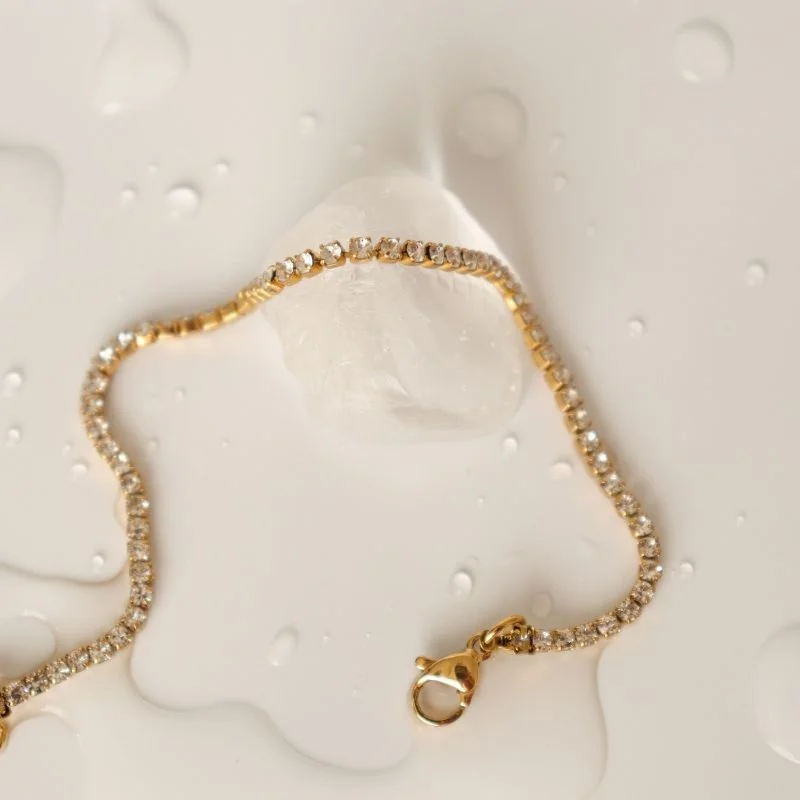 Pulseira Riviera 2mm em Aço Inox