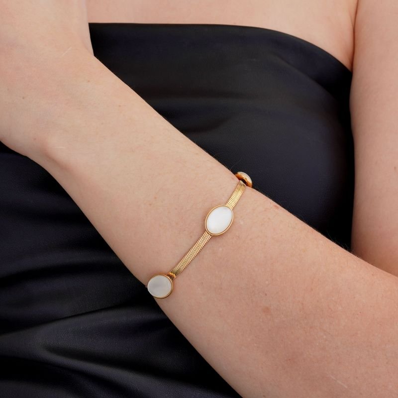 Pulseira Soft Branca em Aço Inox (Linha Premium)