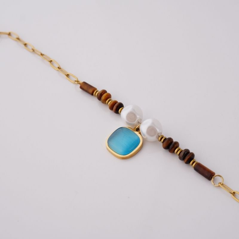 Pulseira Summer Beads em Aço Inox (Linha Premium)