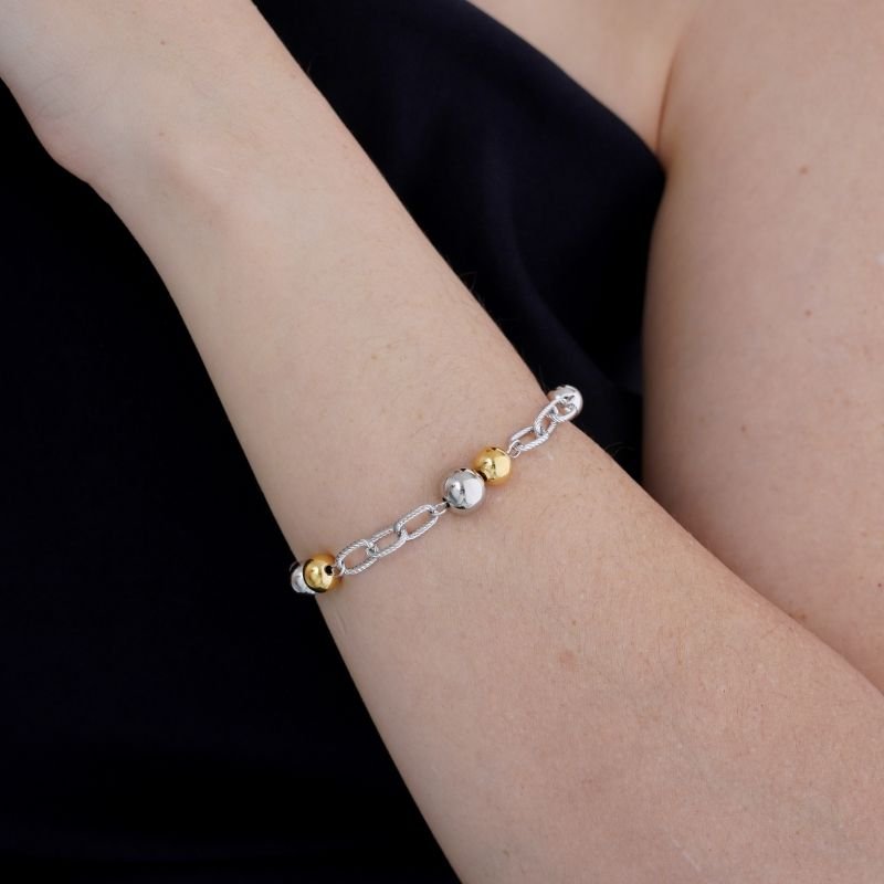 Pulseira Twisted Beads (Linha Premium)