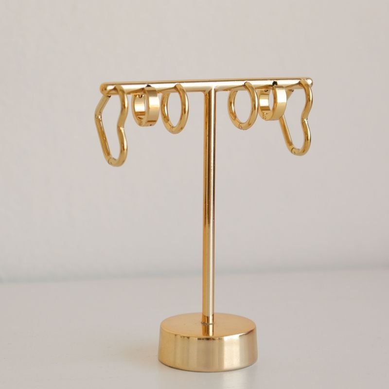 Trio Argolinhas em Aço Inox (Linha Premium)