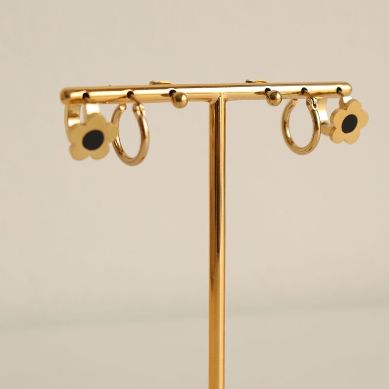 Trio de Brincos em Aço Inox (Linha Premium)